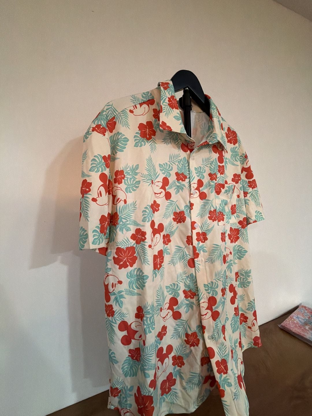 Pat Pat Disney Mickey Floral Allover Print men’s 2xl new without tags 2