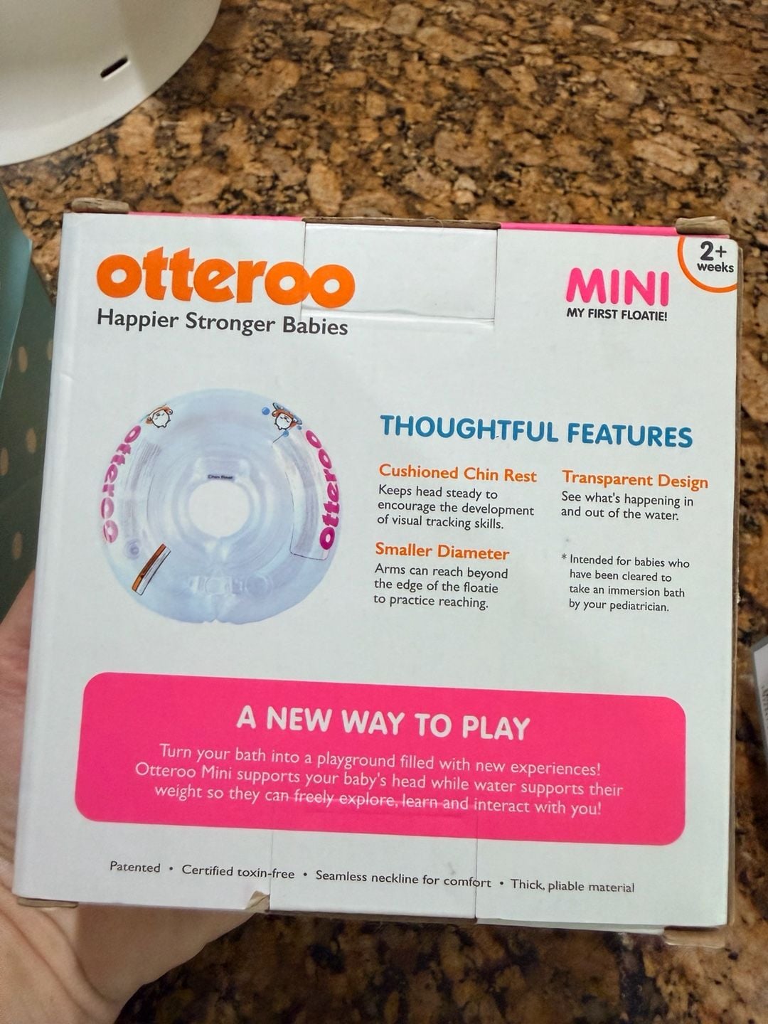 Otteroo Mini My First Floatie Baby Swimming Neck Float 2