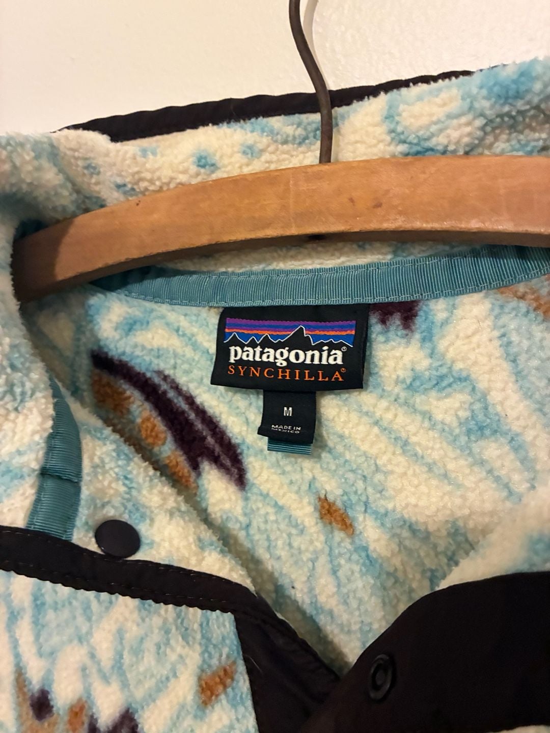 Patagonia Synchilla Snap-T Fleece Harvest Moon Owl Size M 4