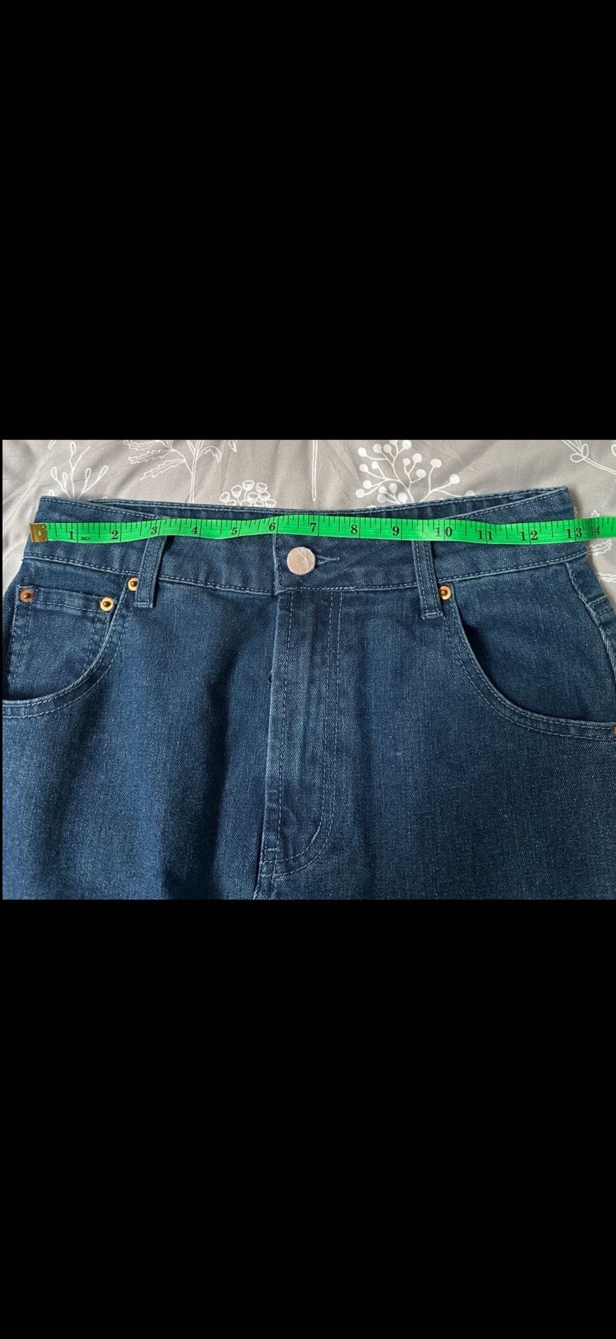 Rachel Zoe Denim Maxi Skirt Size 2 Front Slit 7