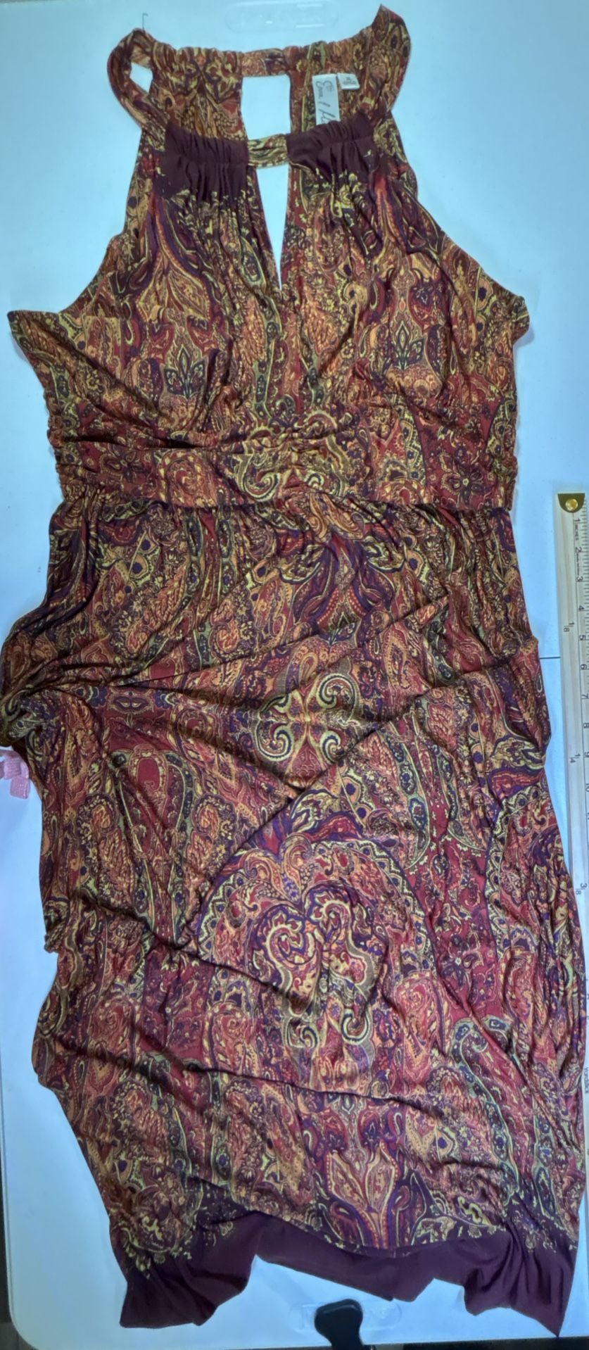 Emma & Michele Paisley Maxi Dress 2