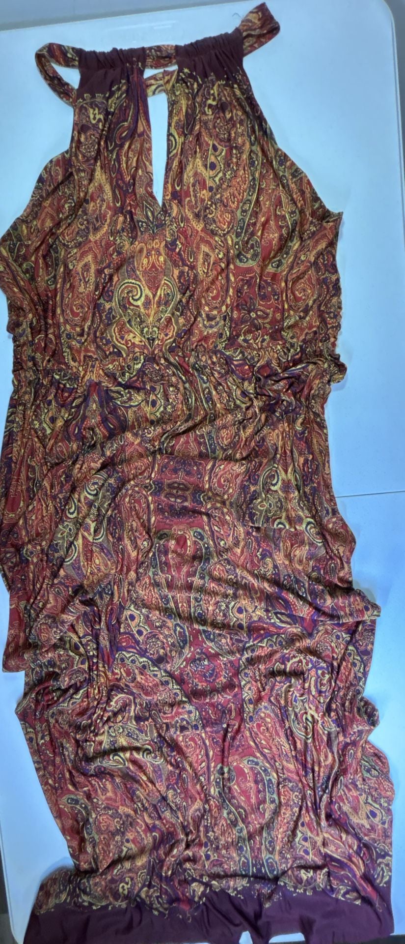 Emma & Michele Paisley Maxi Dress 5