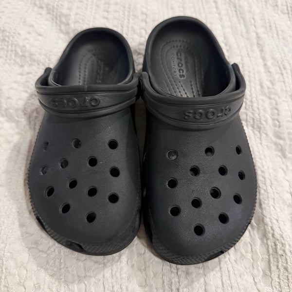 Crocs Classic Clog Size C 13 Black Slip-On Shoes
