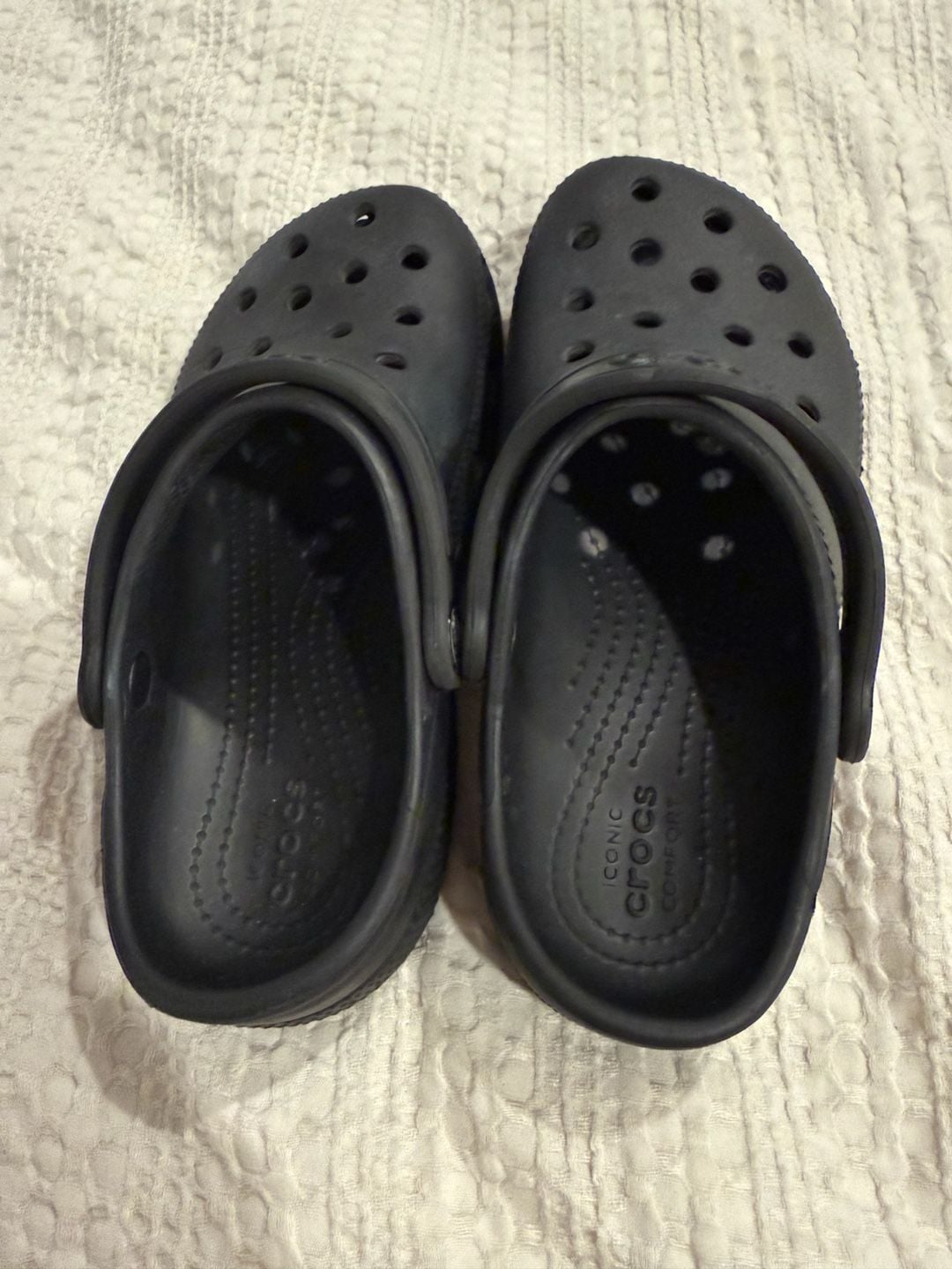 Crocs Classic Clog Size C 13 Black Slip-On Shoes 3