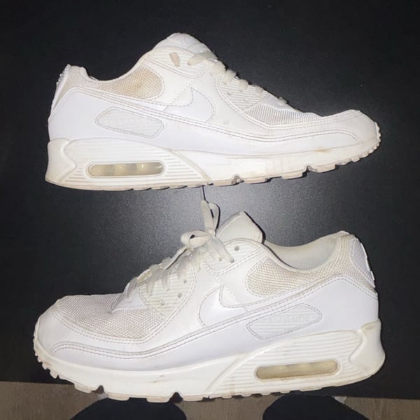 Nike Air Max 90 White Sneakers size 11