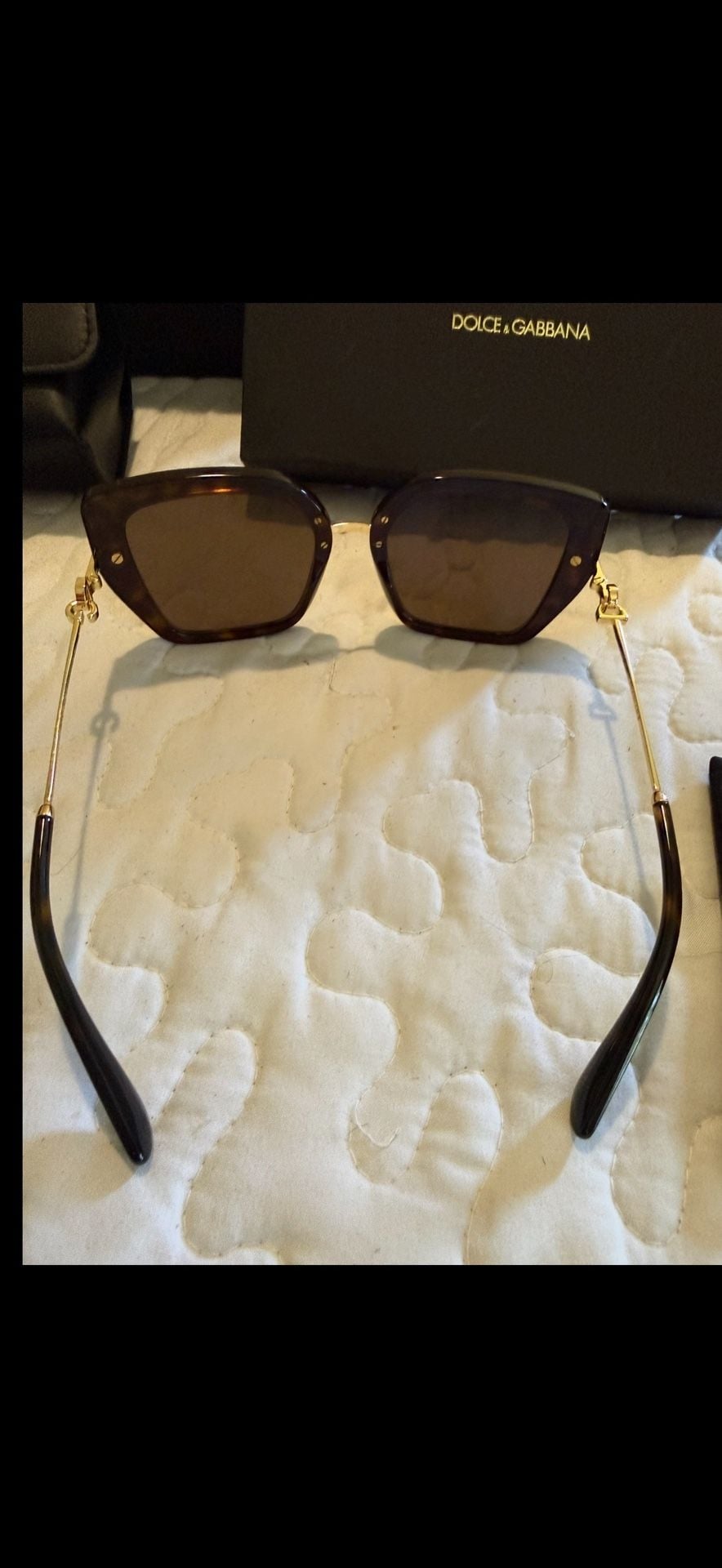 Dolce & Gabbana DG4474 53 Tortoise and gold Sunglasses 5