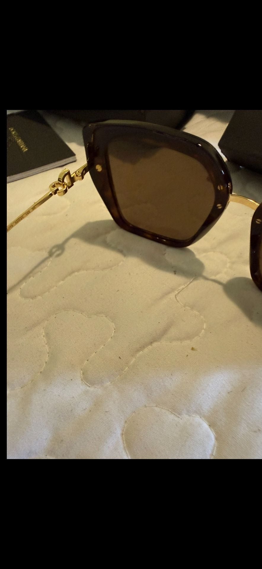 Dolce & Gabbana DG4474 53 Tortoise and gold Sunglasses 7