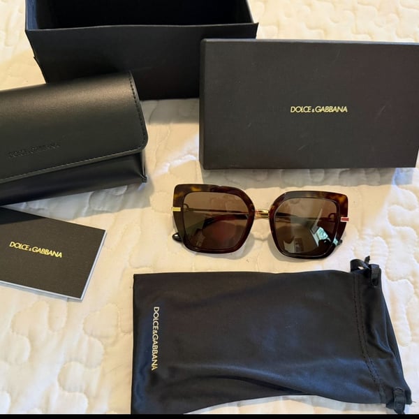 Dolce & Gabbana DG4474 53 Tortoise and gold Sunglasses