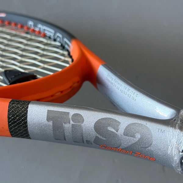 Head Titanium Tennis Ti.S2 Comfort Zone Tennis Racket 4 1/2-4