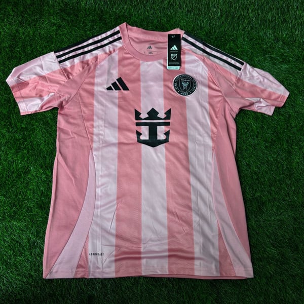 Adidas Inter Miami CF Messi 10 Size L Pink Soccer Jersey