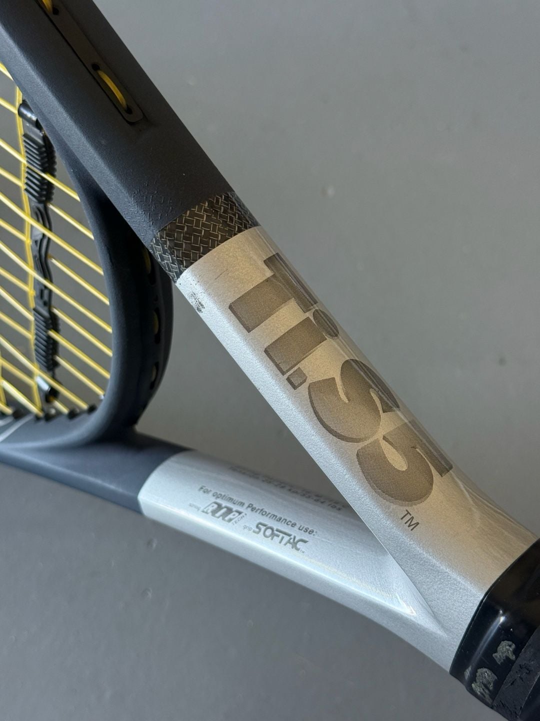 Head Ti.S5 Tennis Racquet Silver Black Titanium made in Australia 5