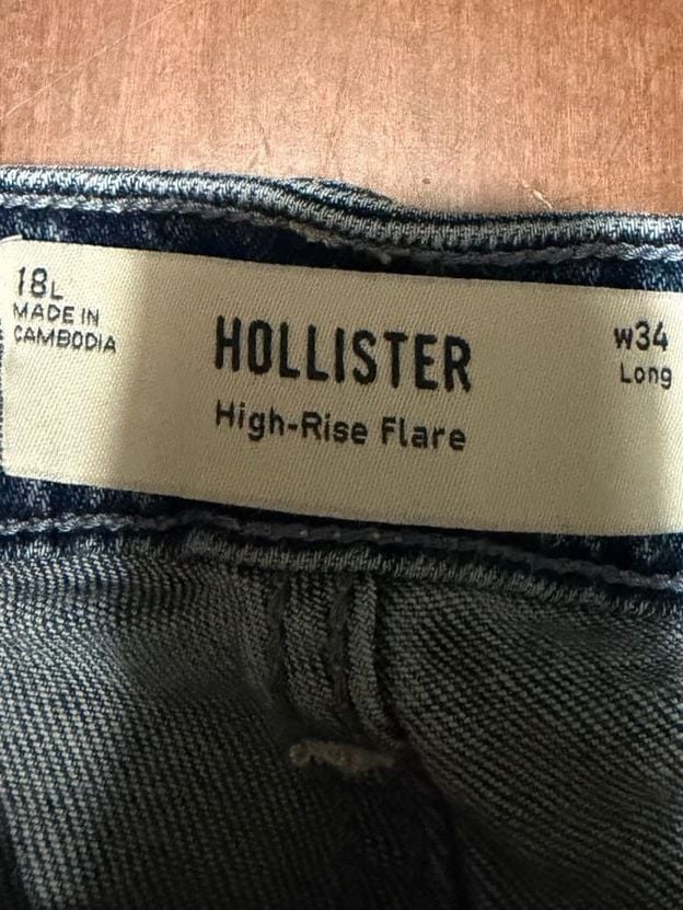 Hollister Denim High-Rise Flare Jeans 5