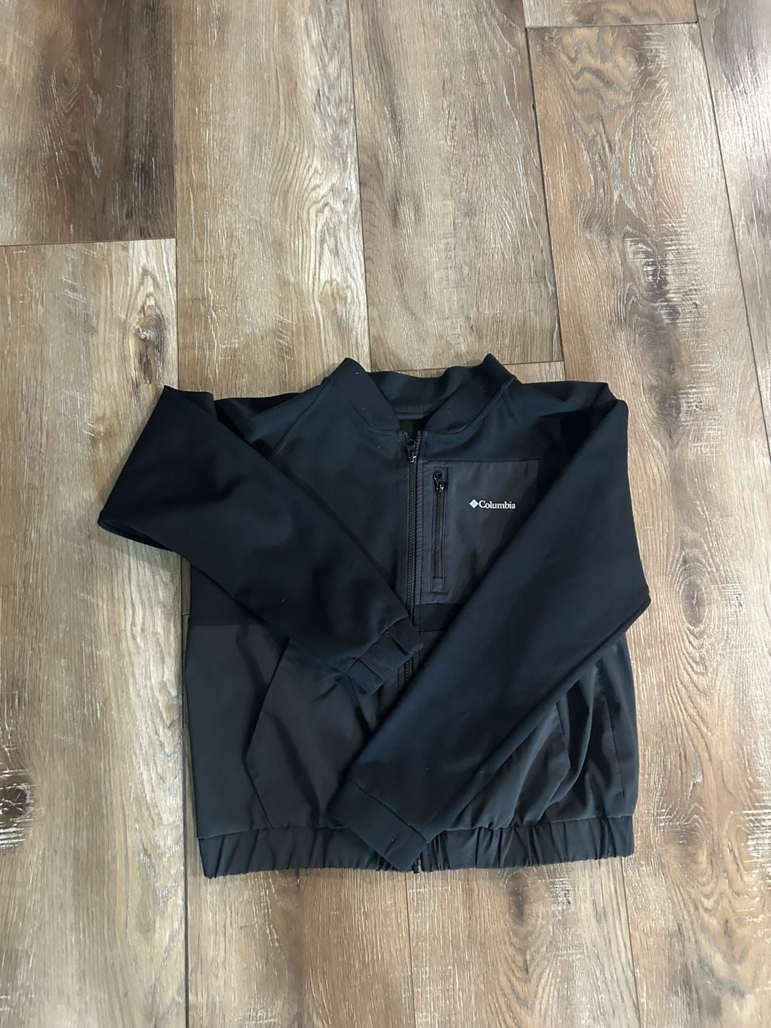 Columbia Omni-Wick Advanced Evaporation Black Full Zip Jacket Size L 2