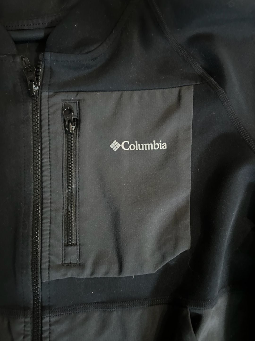 Columbia Omni-Wick Advanced Evaporation Black Full Zip Jacket Size L 4