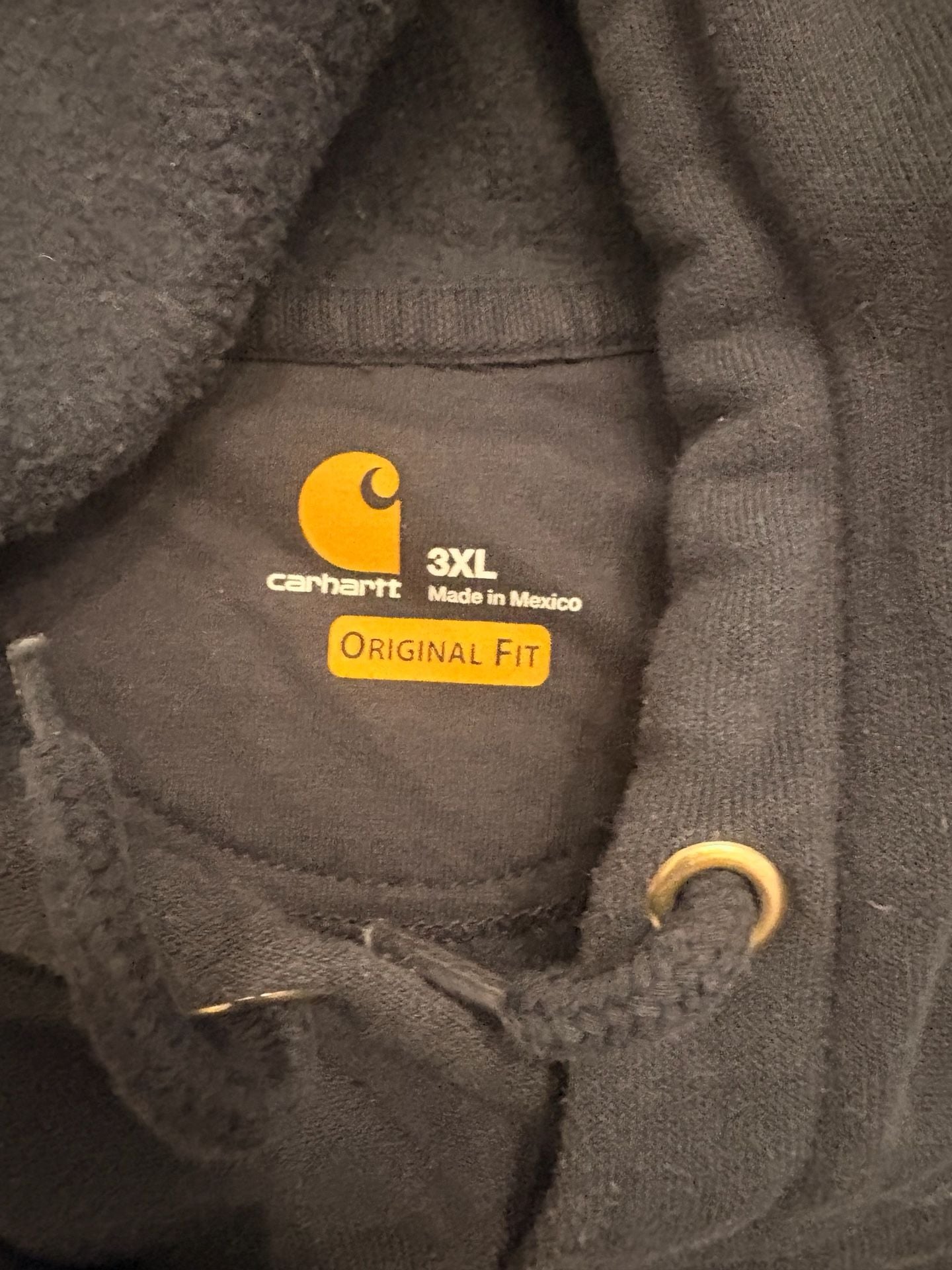 Carhartt Sprague Motor Hoodie Navy Pullover Sweatshirt 6