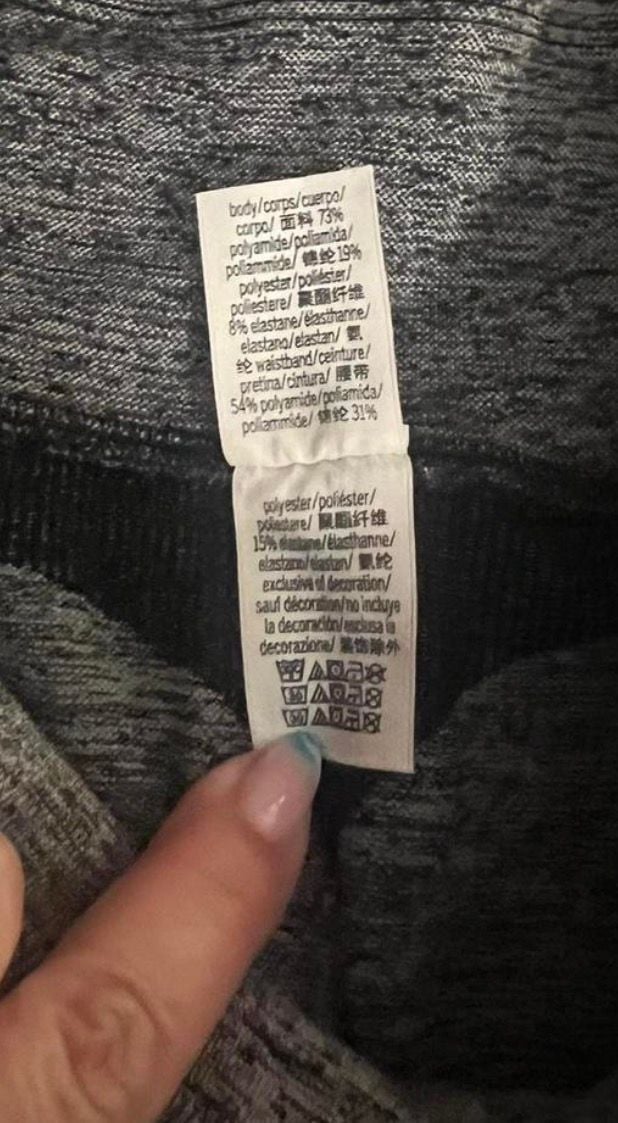 PINK Victoria's Secret Gray Seamless Contour Leggings Size S 7