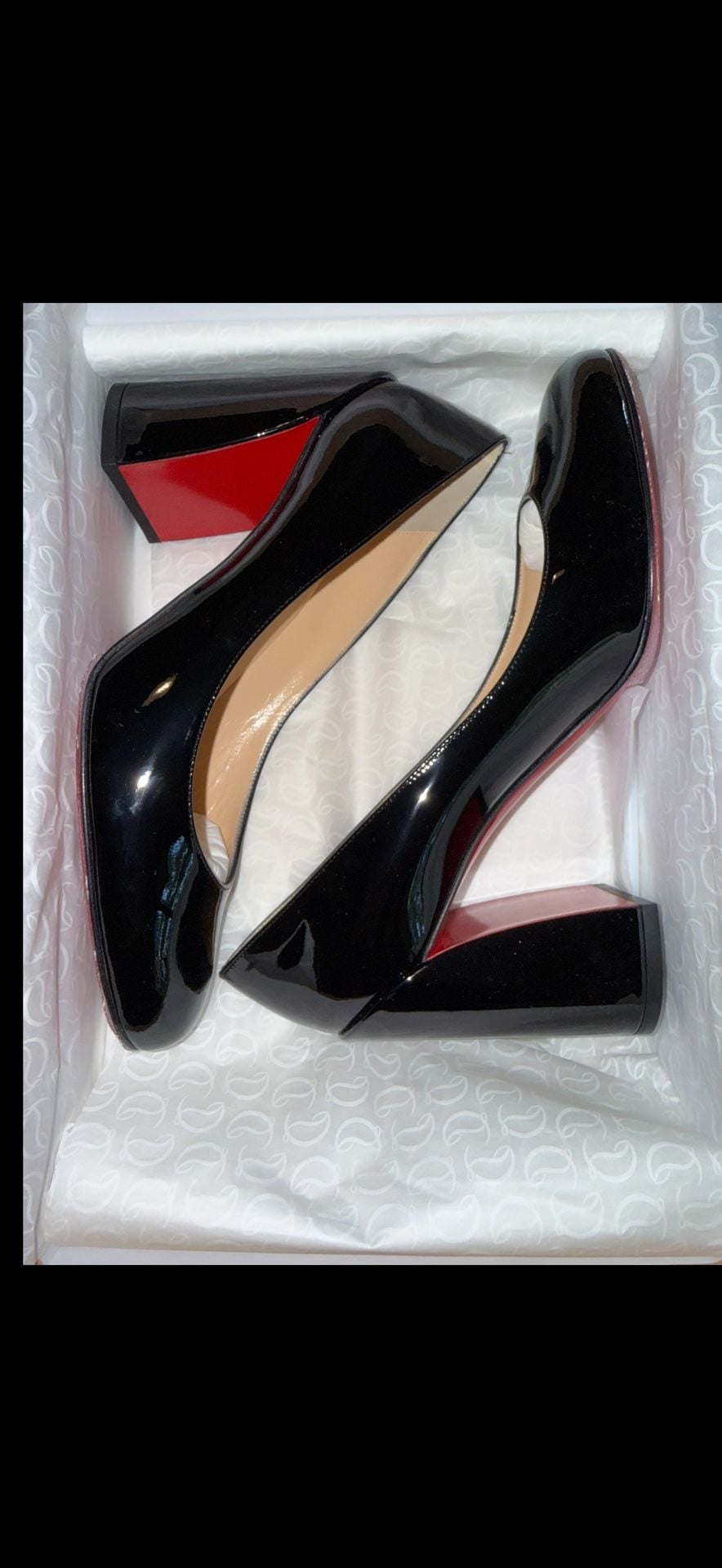 Christian Louboutin Miss Sab Patent Pump Size 39 9