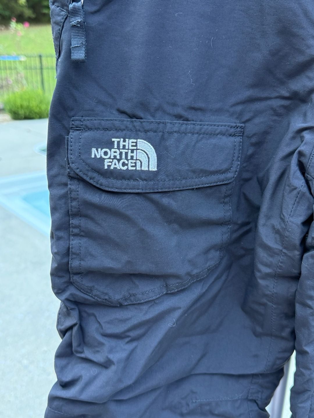 The North Face HyVent Snow Pants Size M 10/12 Black Waterproof Ski 3