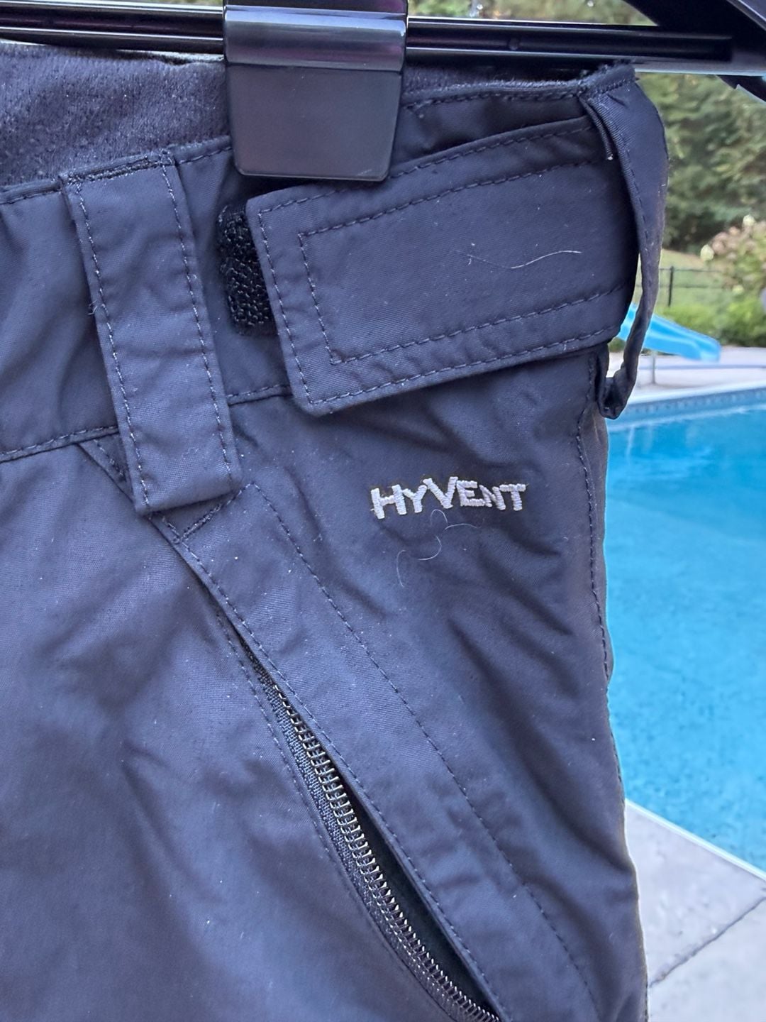 The North Face HyVent Snow Pants Size M 10/12 Black Waterproof Ski 4