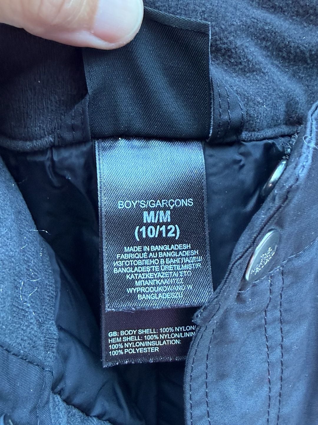 The North Face HyVent Snow Pants Size M 10/12 Black Waterproof Ski 7