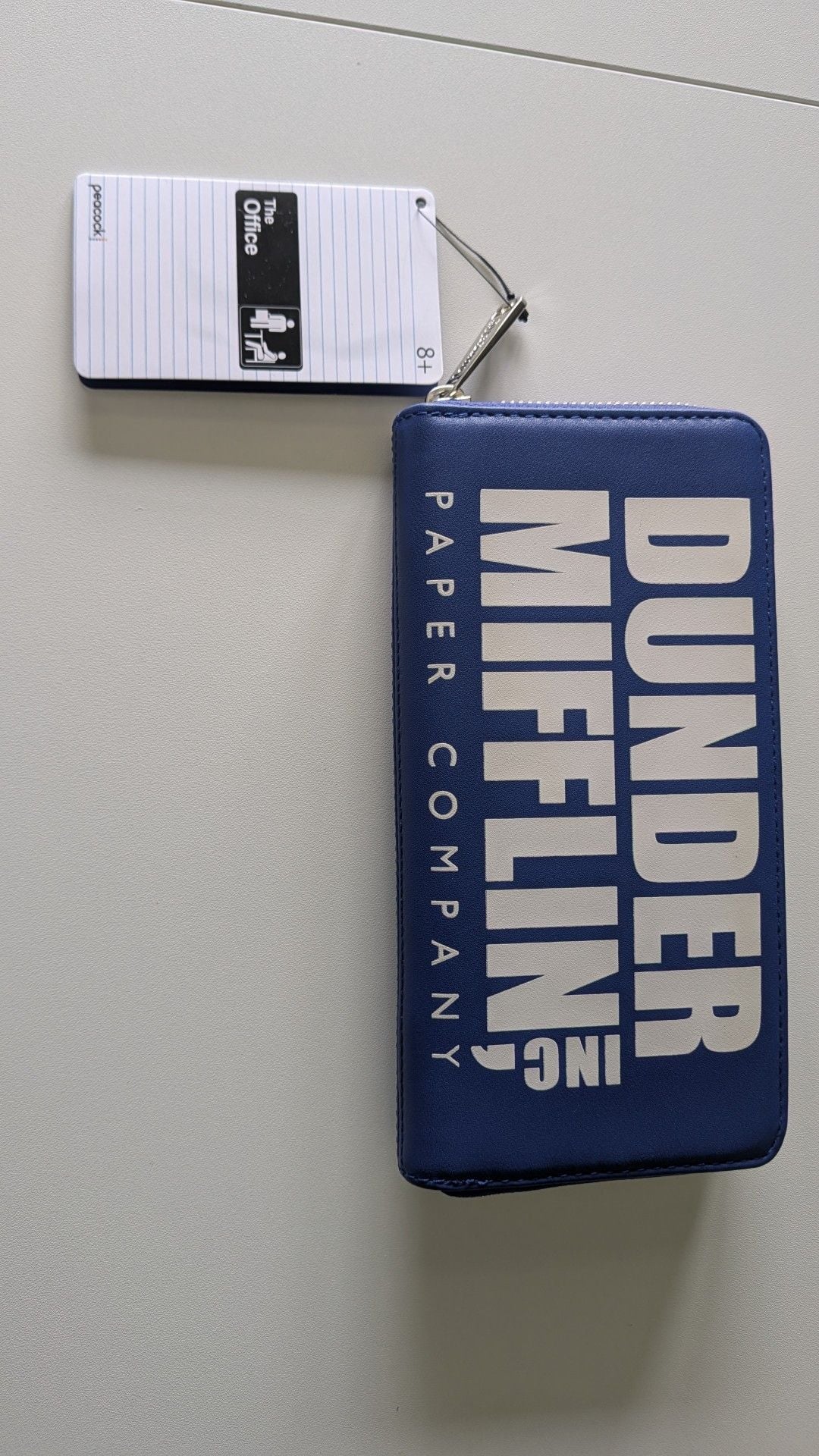 Loungefly The Office Dunder Mifflin Zip Around Wallet Blue 2