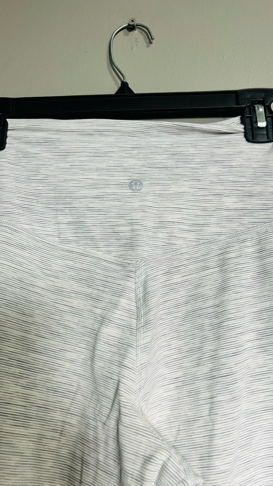 Lululemon Wide Leg Lounge Pants Grey White Striped. Pc134 4