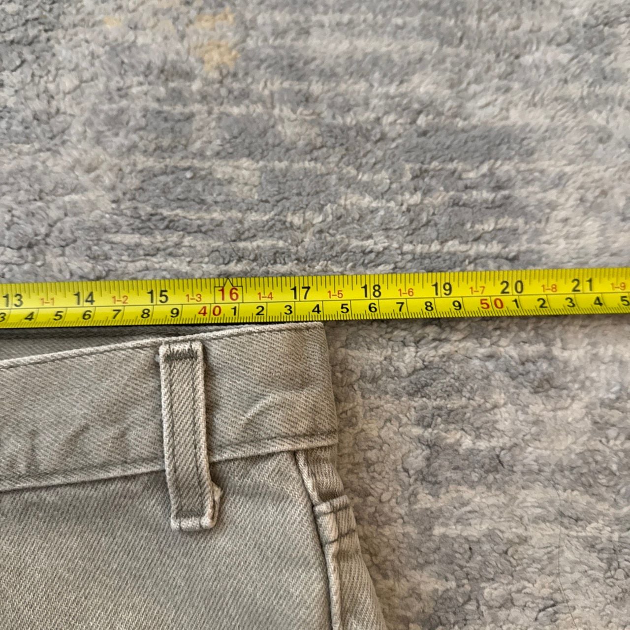 Vintage 90s Levi's 550 Relaxed Fit Jeans Size W36 L30 Tan 7