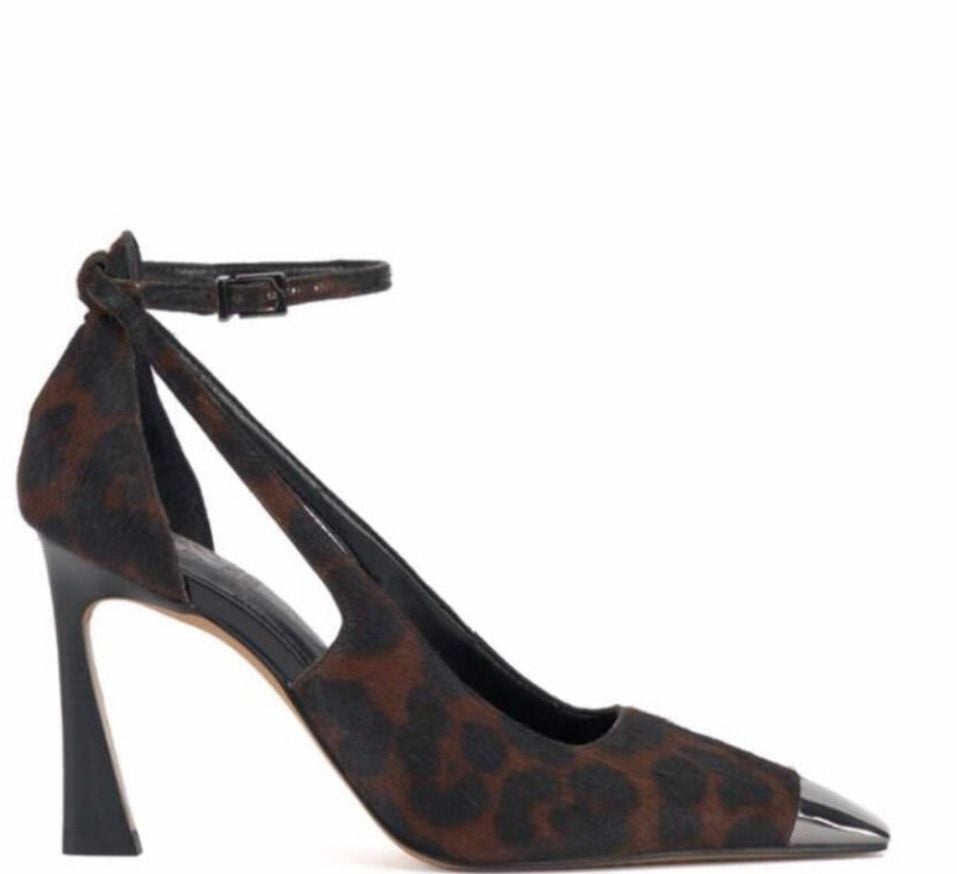 Vince Camuto Sachel3 Pumps Size 7 Leopard Calf Hair 2