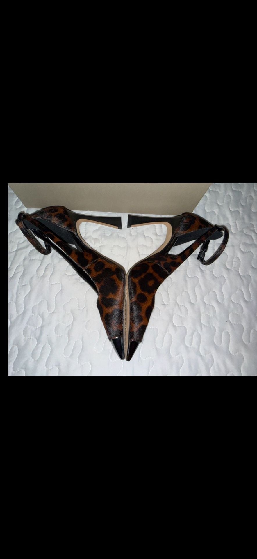 Vince Camuto Sachel3 Pumps Size 7 Leopard Calf Hair 4
