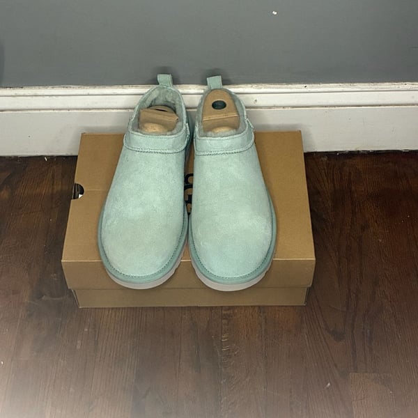 UGG Tasman Slippers Green Suede