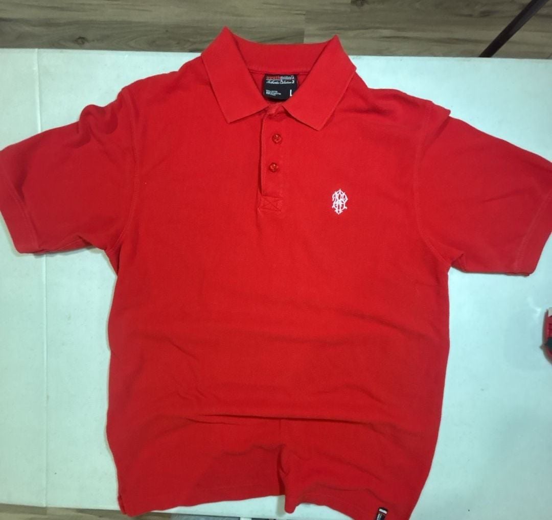 Southpole Authentic Collection Red Polo Shirt Size L 2