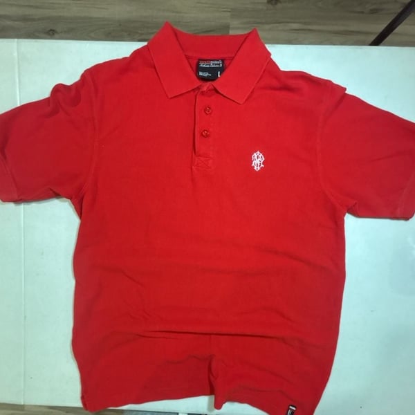 Southpole Authentic Collection Red Polo Shirt Size L