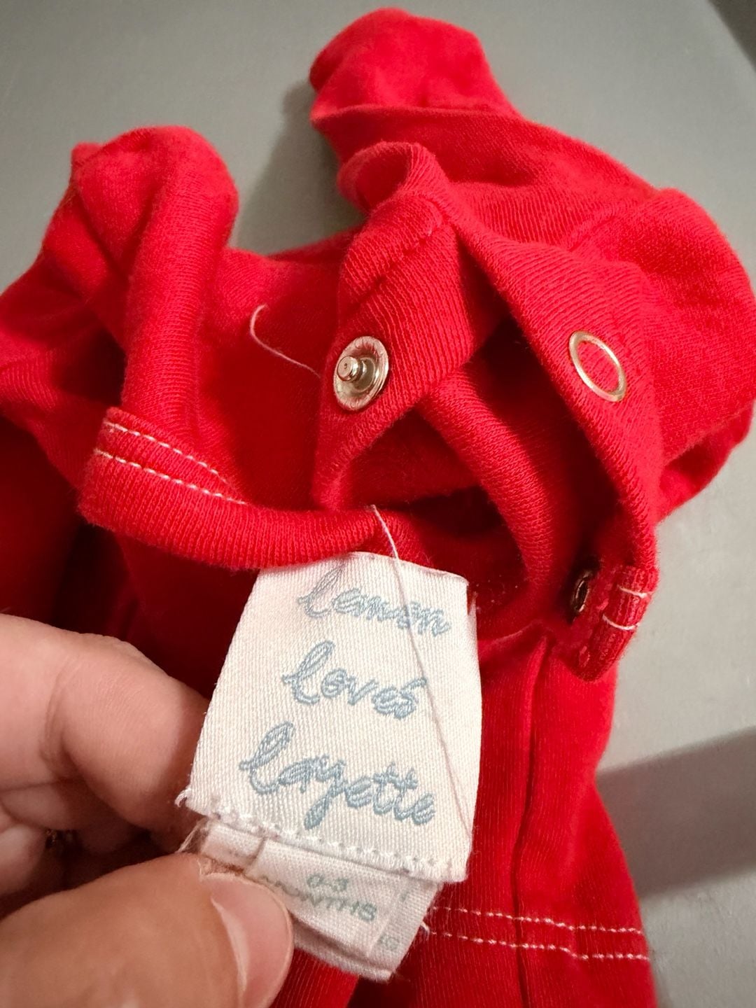 Lemon Loves Layette Lil Seaside Christmas Romper 0-3 Months 4