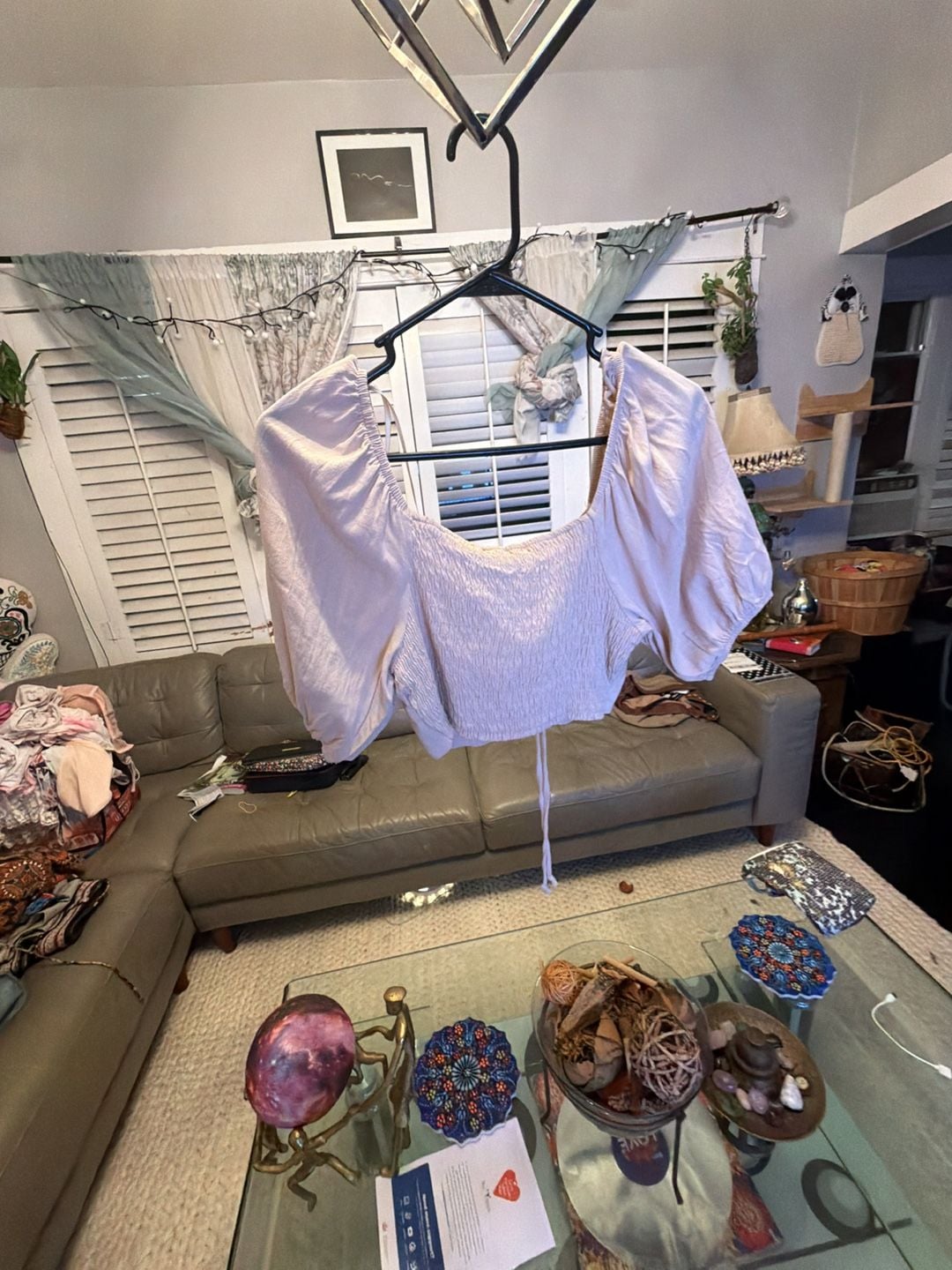 Wild Fable Beige Crop Top Size M 6