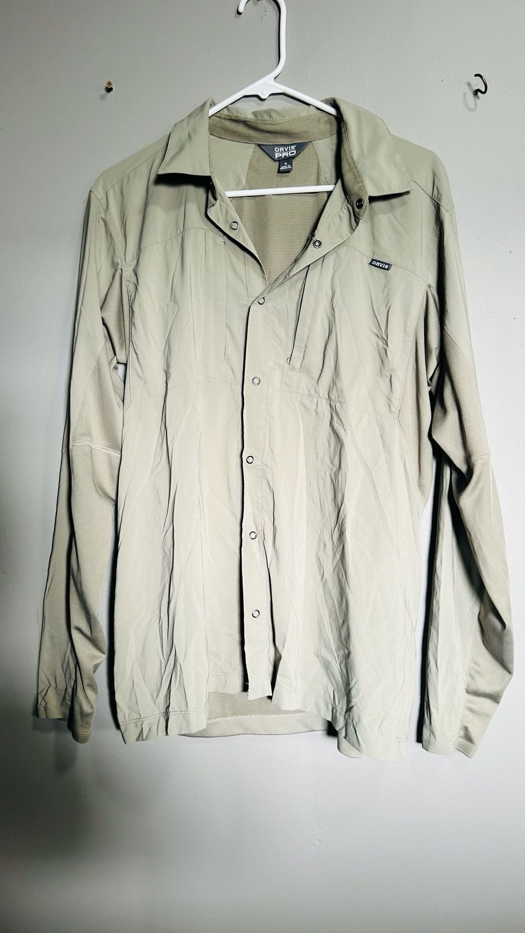 Orvis Pro Long Sleeve Shirt Size M. Pc 136 2