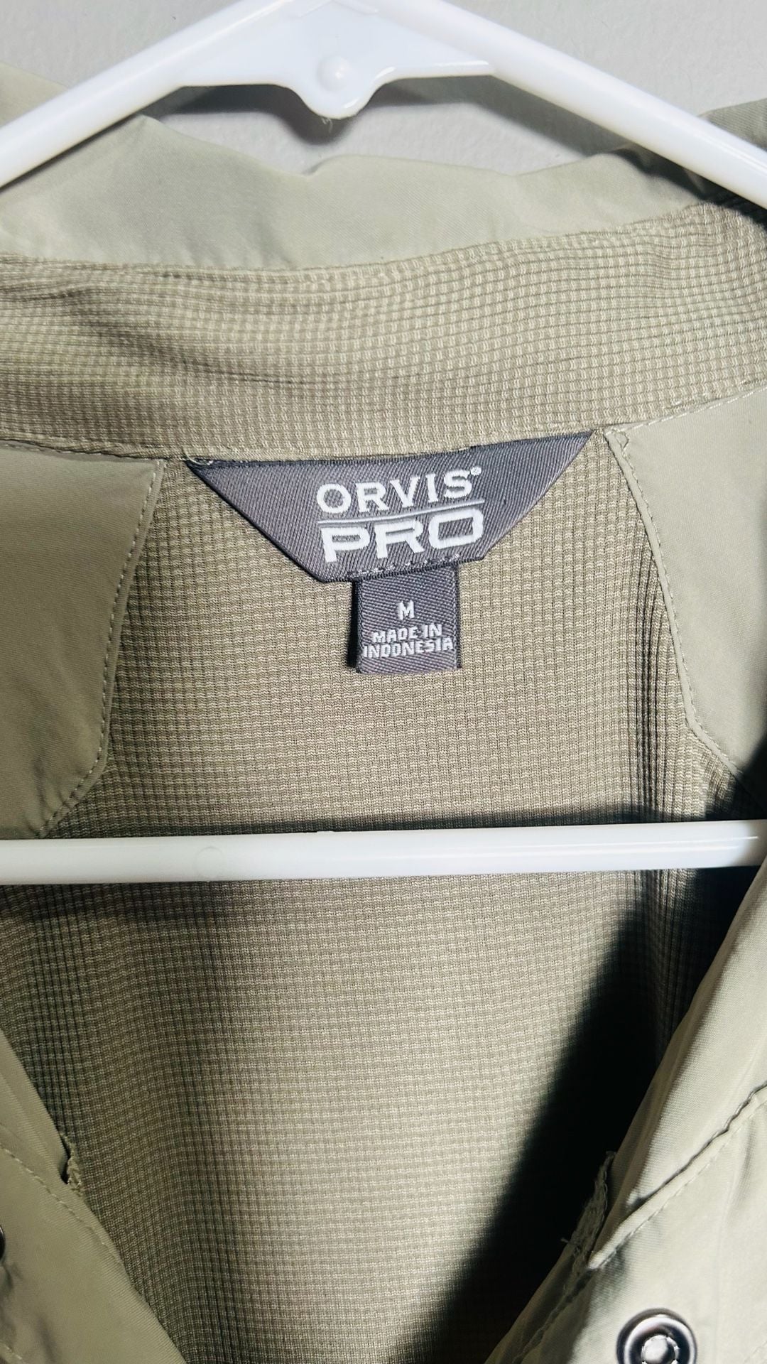 Orvis Pro Long Sleeve Shirt Size M. Pc 136 5