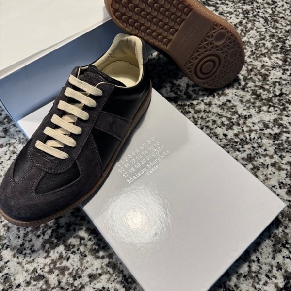 Maison Margiela Replica Sneaker Charcoal Size 43