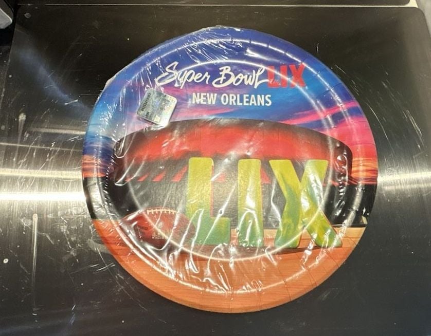Super Bowl LIX New Orleans Paper Plates 10" 20ct 1