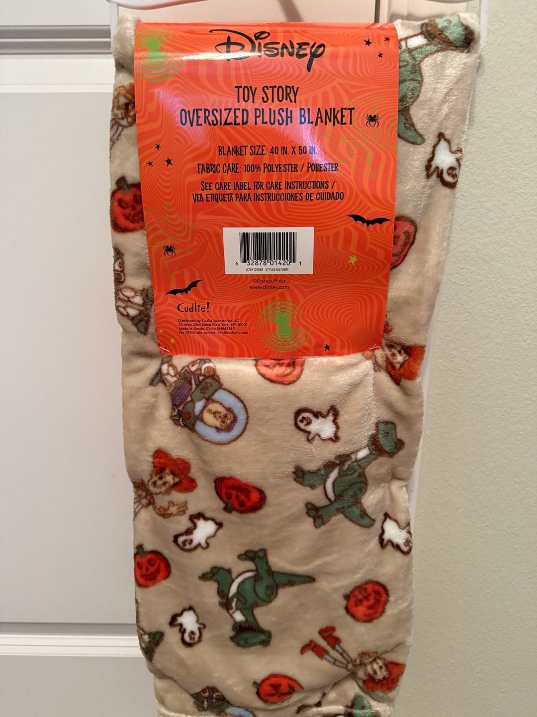 Disney Toy Story Oversized Plush Blanket 40x50 3