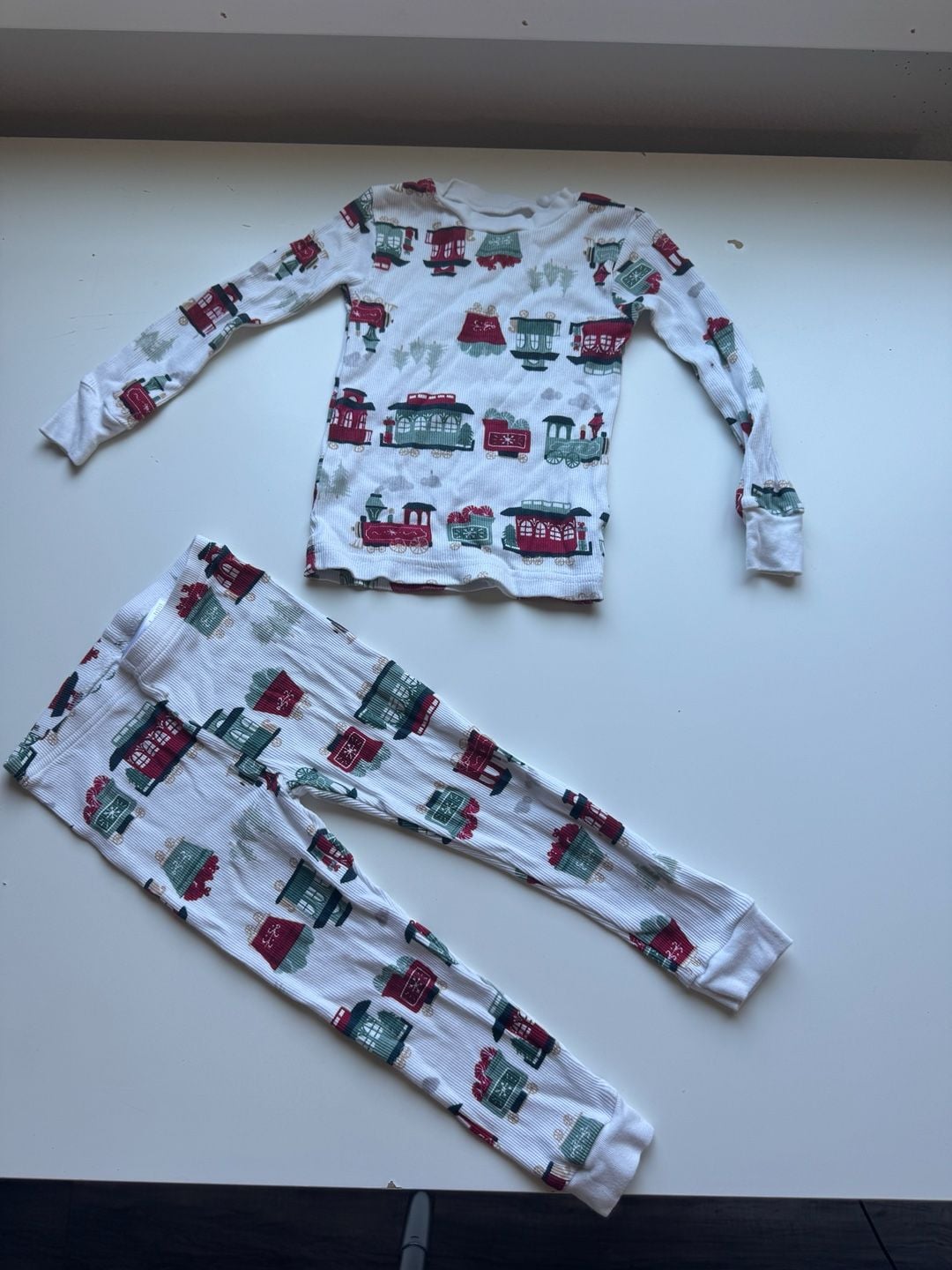 Carter's Just One You Christmas Train Pajamas 2T 1