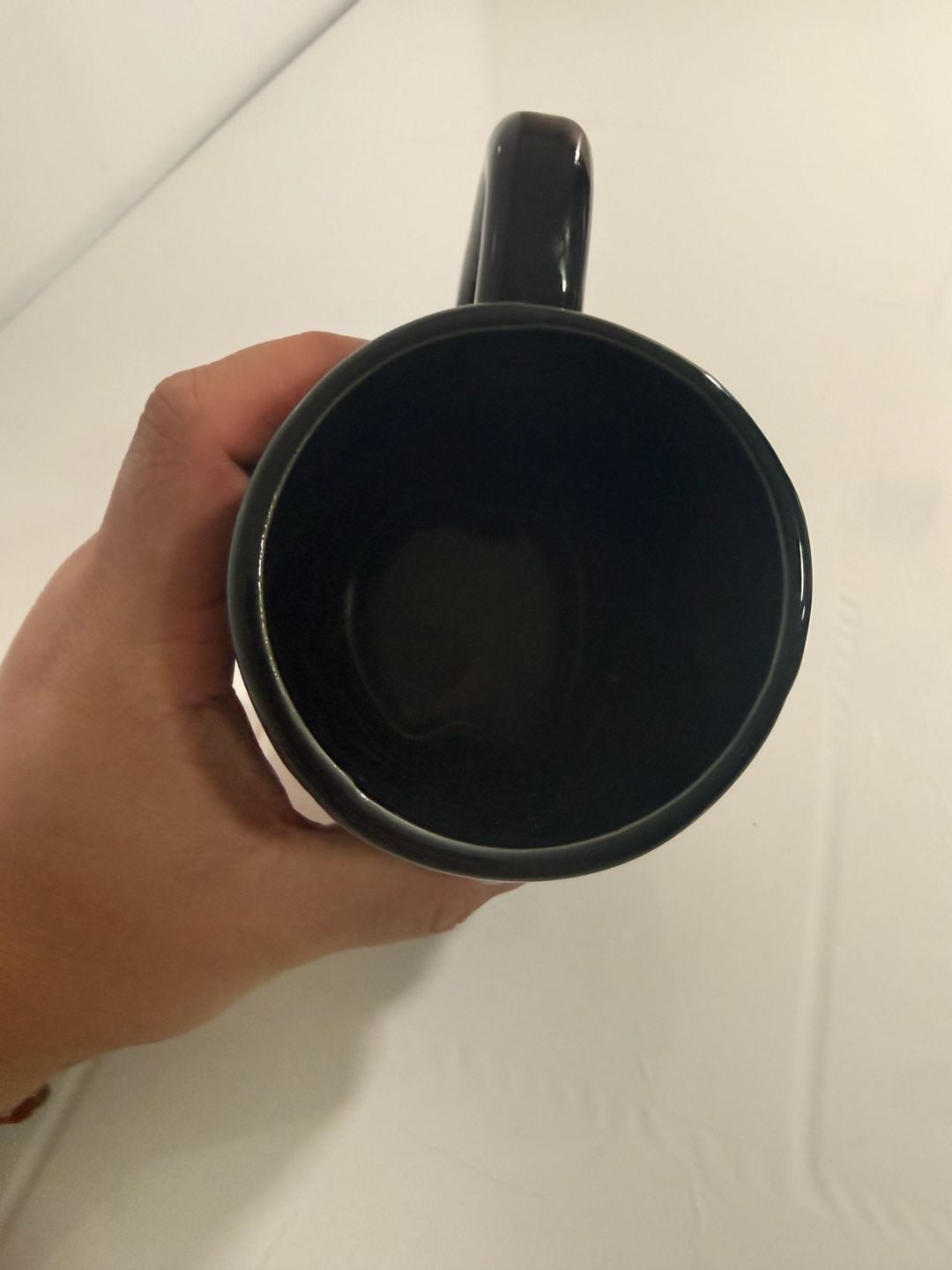 Unbranded Black Ceramic Tiki Mug Coffee Cup Hawaii Luau 12 oz 8