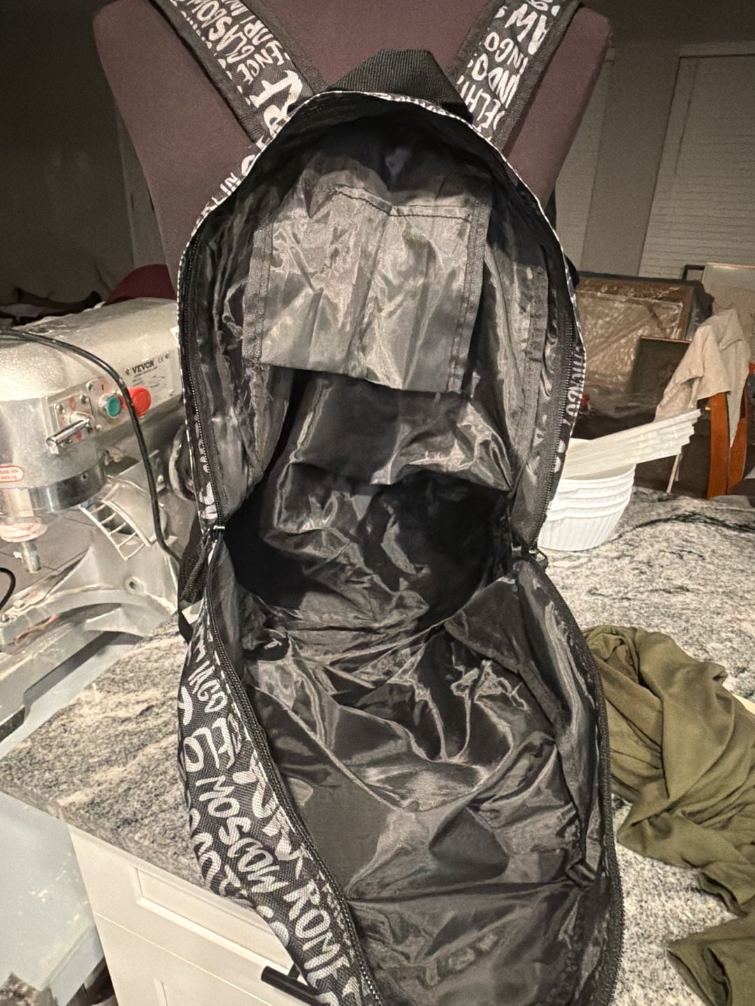 Hard Rock Cafe Packable Destination Backpack Black 6
