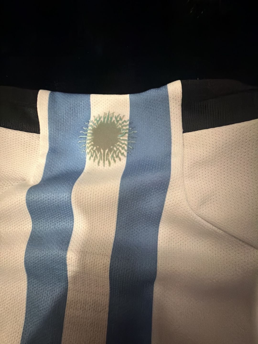 Thai quality Adidas Lionel Messi Argentina 2022 World Cup Home Jersey Size M 8