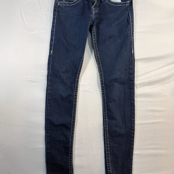 True Religion Skinny Jeans Size 28 Dark Wash Denim