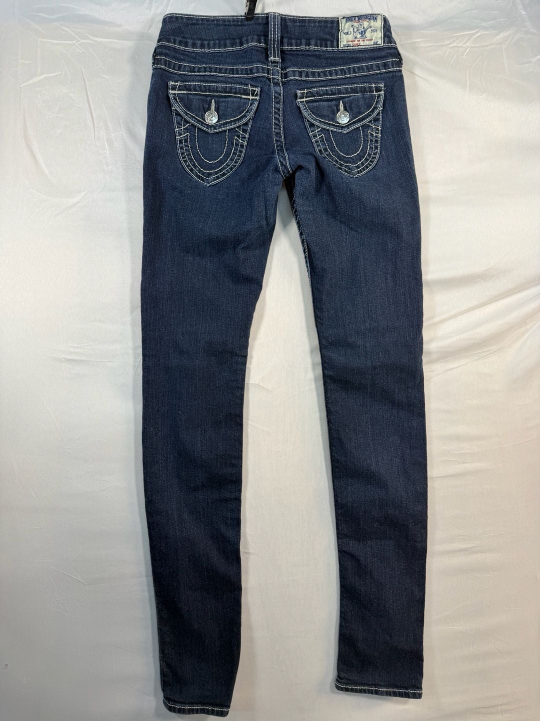 True Religion Skinny Jeans Size 28 Dark Wash Denim 6