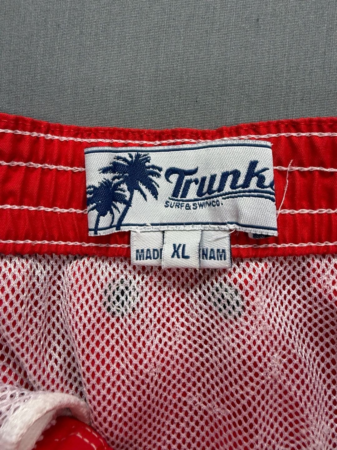 Trunks Surf & Swim Co. Red Board Shorts Size XL 3
