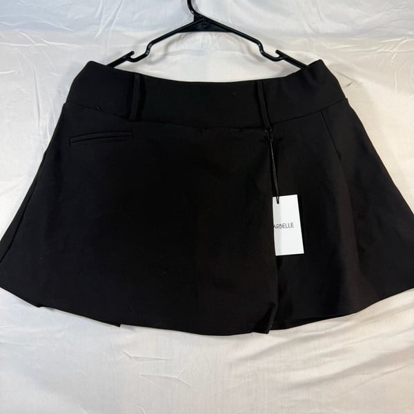 Starbelle Pleated Skort Size XL Black