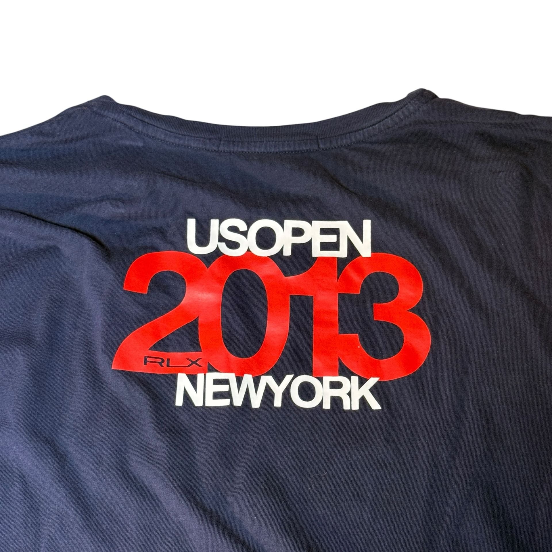RLX Ralph Lauren US Open Tennis NYC Long Sleeve Shirt Untagged Medium 9