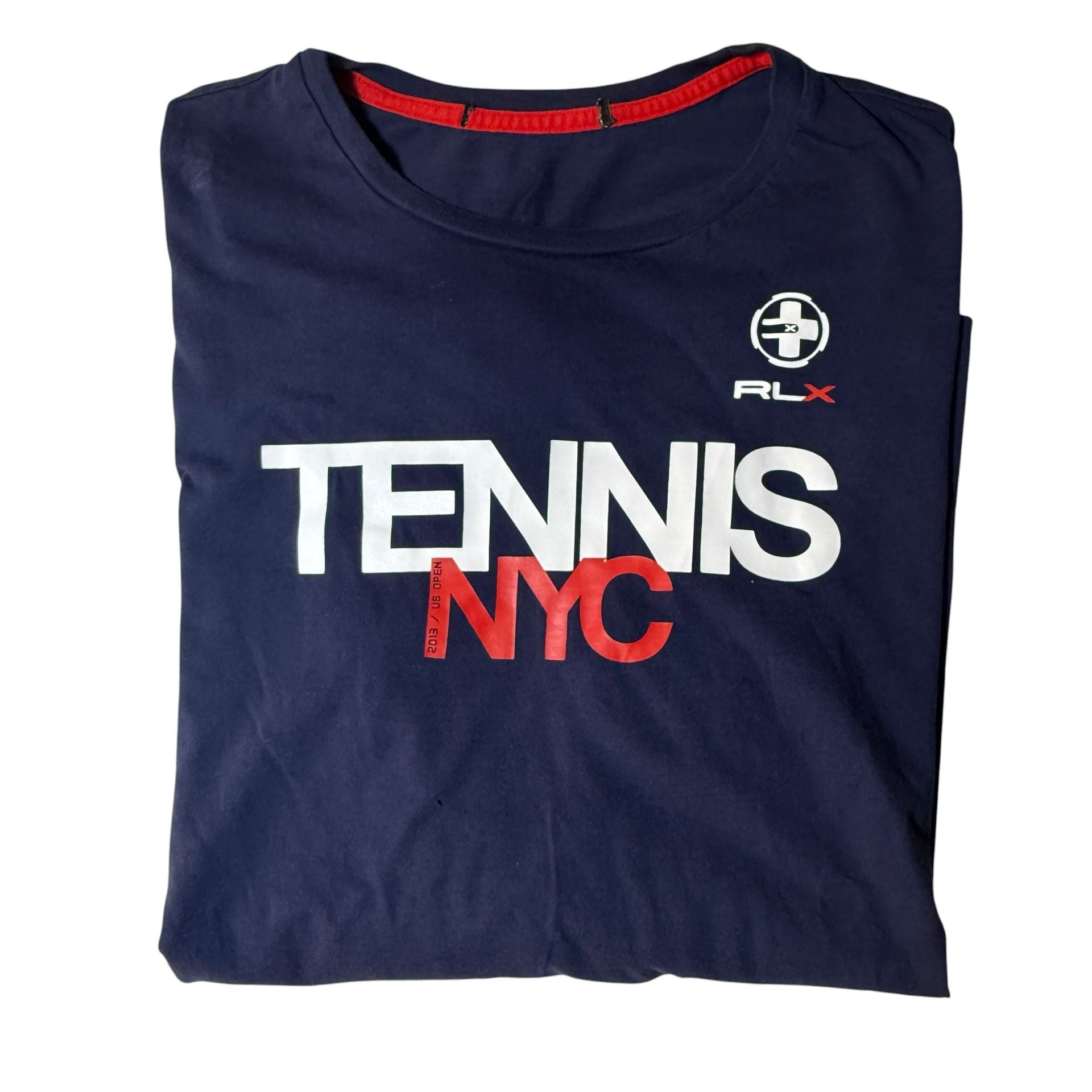 RLX Ralph Lauren US Open Tennis NYC Long Sleeve Shirt Untagged Medium 10