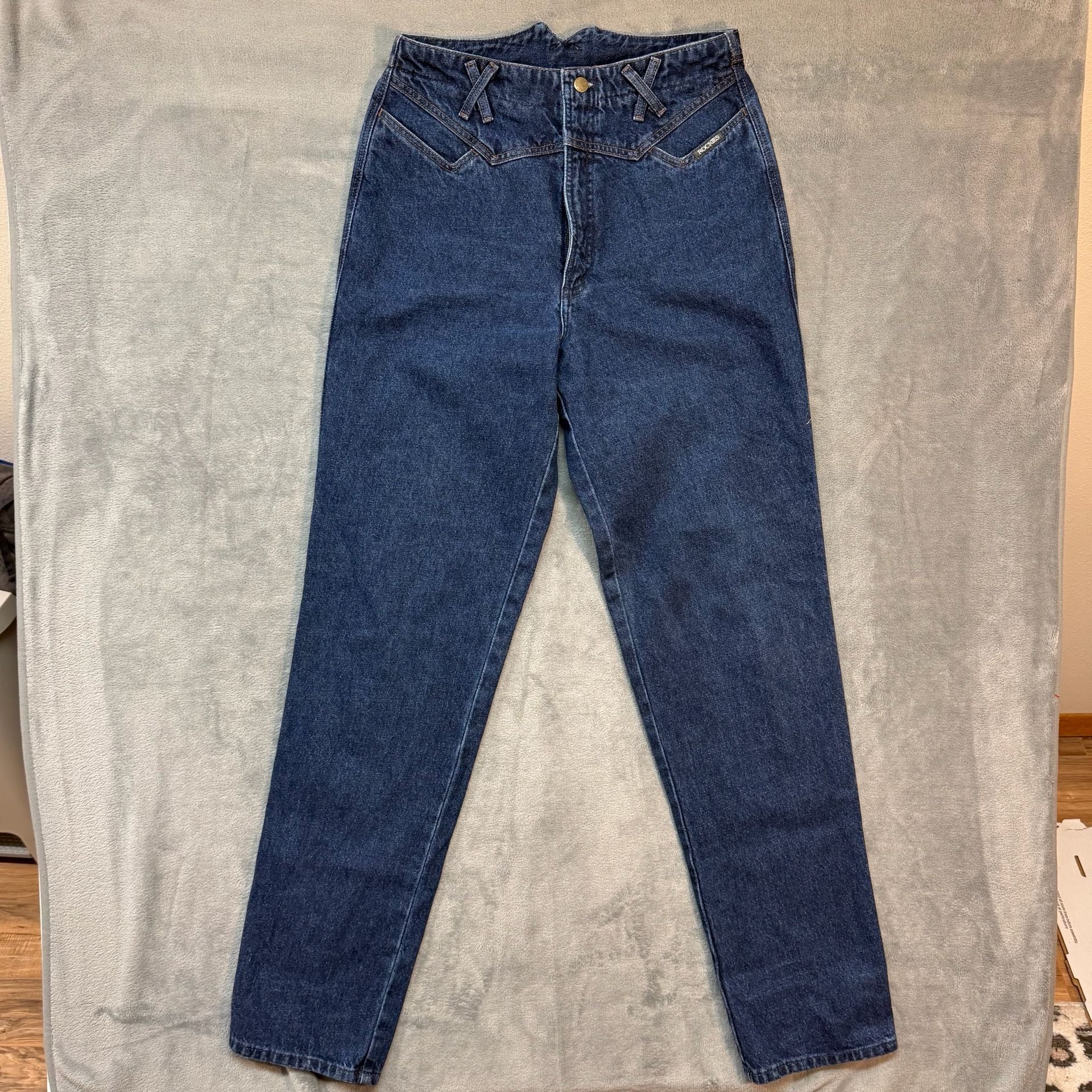 Size 13 90’s Rockies bareback high waist women’s western denim vintage 4